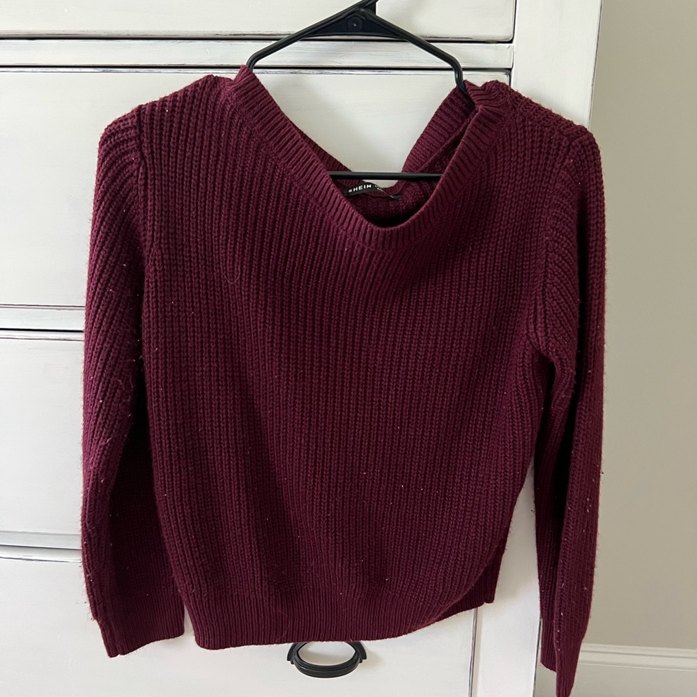 Maroon Sweater